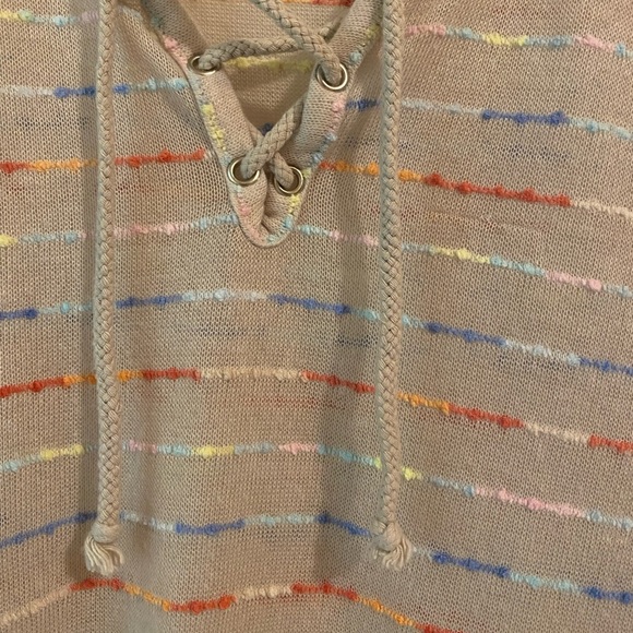 Threads 4 Thought Knit Striped Pullover - Size Small - Grey, Multicolor - Picture 5 of 7